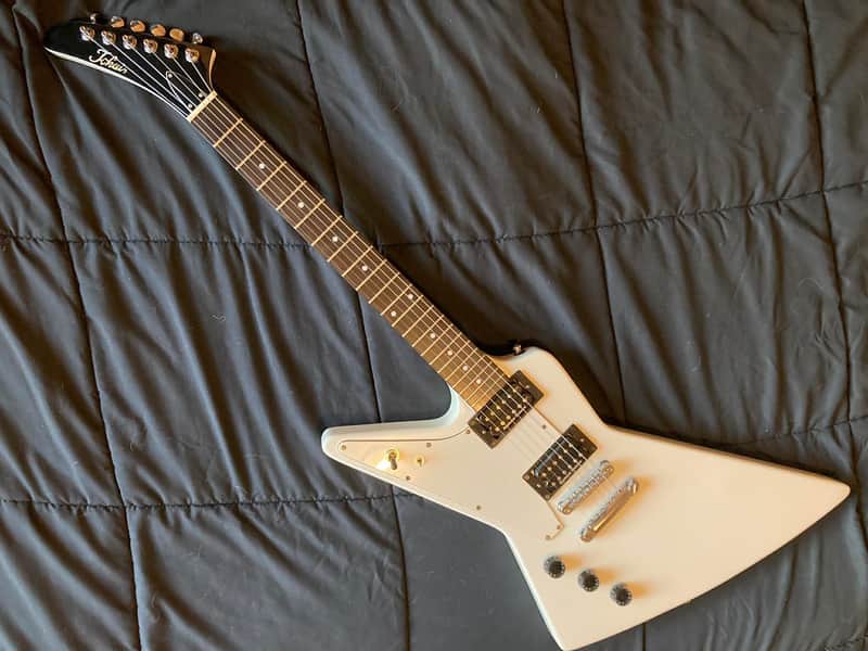 Left Handed Tokai Explorer Heavily Upgraded Rare image 1
