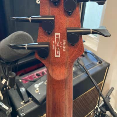 Ibanez SRMS805 Bass Workshop Multi-Scale Soundgear 2018 - Present - 2 Color Sunburst image 3