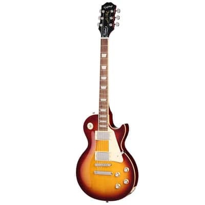 Epiphone Les Paul Standard 60s Figured Top Guitar w/Premium Gig Bag - Iced Tea image 3