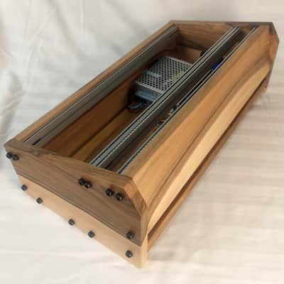 4U Eurorack Case EVA • 84HP • Rails with threaded strips • Walnut / POWERED image 5