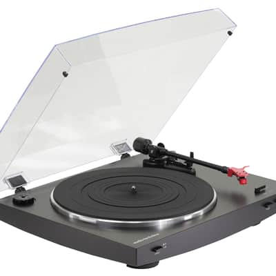 Audio-Technica #AT-LP3BK - Fully Automatic Belt-Drive Stereo Turntable, Black image 1