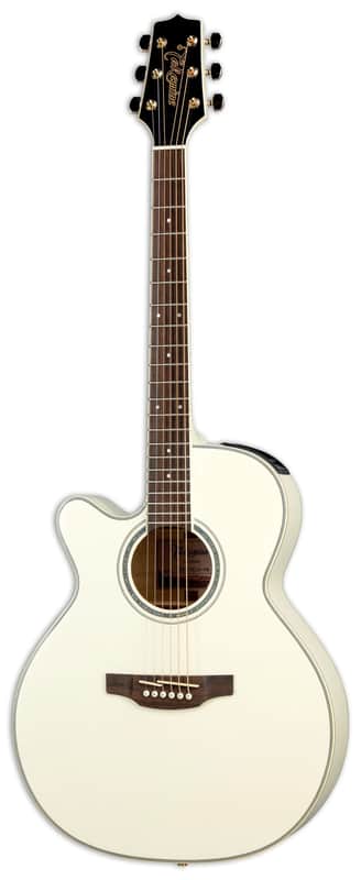 Takamine GN37CELH PW Pearl White w/Gigbag image 1