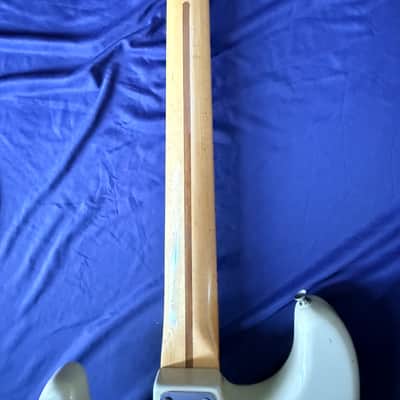 1977 Fender Stratocaster USA Olympic White All Original S7 Serial Vintage Hard Case image 9