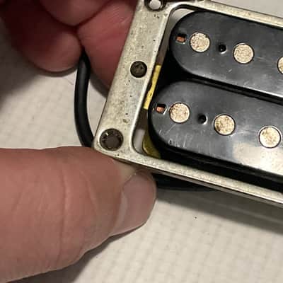 2000's Korean Ibanez RG Series PSND2 Powersound 2 Bridge Humbucker Guitar Pickup w/ Ring 13.51k image 4