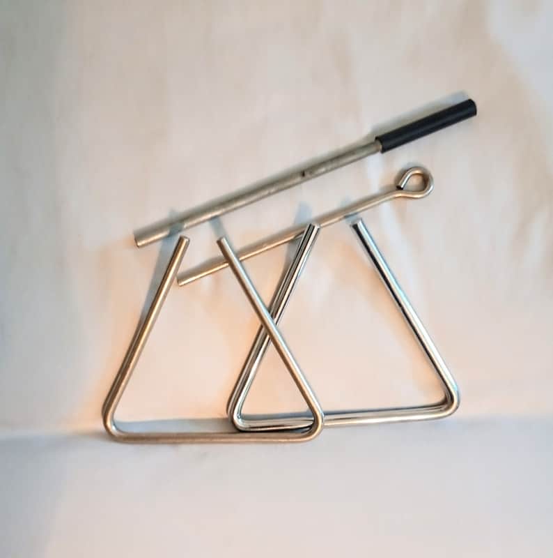 UNMARKED TRIANGLES PAIR W/ BEATERS (LIGHT/HVY) FREE SHIP TO C-USA! image 1