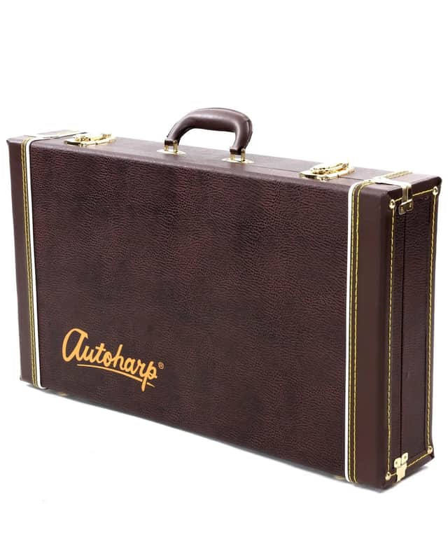 Autoharp by Oscar Schmidt Deluxe Hardshell Autoharp Hard Case with Plush Lining and Accessory Compartment image 1