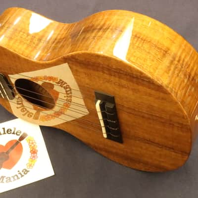 Kiwaya KPC-1K / HG Solid High Grade Hawaiian Koa Concert Ukulele #5350 image 6