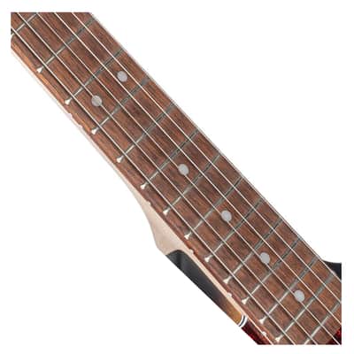 Cort G110 Double Cutaway Electric Guitar - Open Pore Sunburst image 3