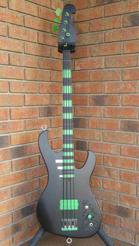 Washburn M-10 2008 Flat Black / Vinnland Green | Reverb