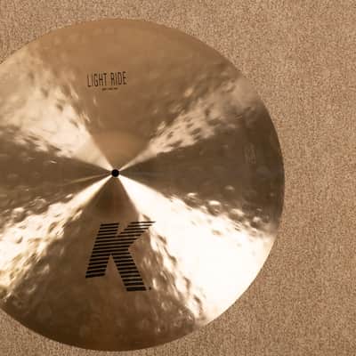 Zildjian 22" K Light Ride Cymbal 2436g image 1