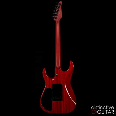 Tom Anderson Guitarworks Arc Angel Player - Transparent Cherry - 24.75 & Mahogany image 9