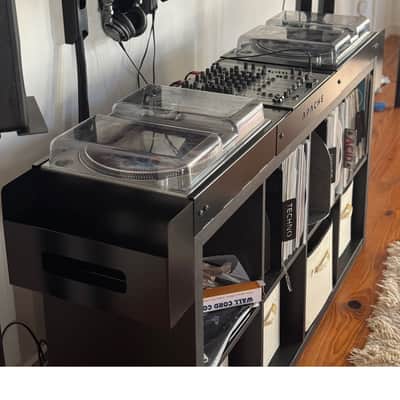 Apache DJ Console for Ikea Kallax W/ Headphone mounts and Storage Pockets image 3