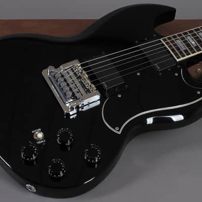 WD Music Gibson Kahler SG Pickguard Half Face 5 Ply Black/White/Black/White/Black 1985-1987 5 PLy B/ image 4