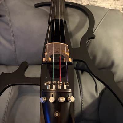 Cecilio CECO-2BK Electric Cello with Ebony Fittings Style 2 image 4