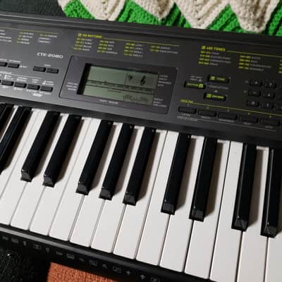 Casio CTK-2080 Keyboard Synth Lesson System, Works Superbly! image 1