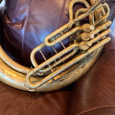 Conn 20k  Sousaphone lady face with neck, bits, and case image 3