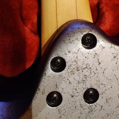 Ibanez RGD2120Z Prestige 2011 BK Aftermath set /original pickups/OHSC/Rare Silver Cobweb Finish image 16