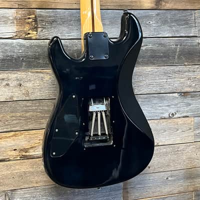 (16900) Fender/Squier Contemporary Bullet HST (Strat Body, 2nd version) - Floyd Rose - Late 80’s/Early 90’s - Black image 10