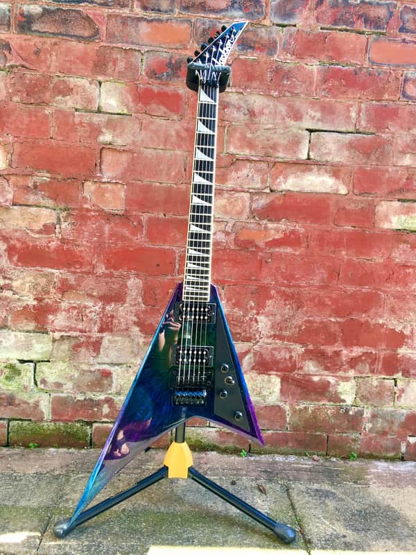 Immagine Jackson RR1 Randy Rhoads, Custom Shop Eerie Dess Swirl 2018 - Eerie Des Swirl - 1