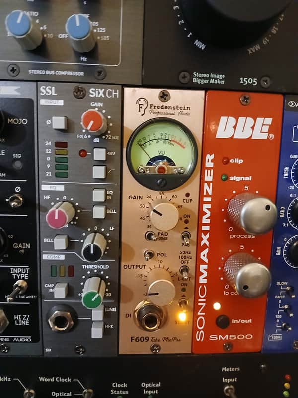 Fredenstein F609 500 Series Tube Mic Preamp Module 2010s - Gold image 1