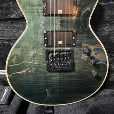 ESP LTD EC-1000 Evertune FM 2015 - Present - See Thru Black image 11