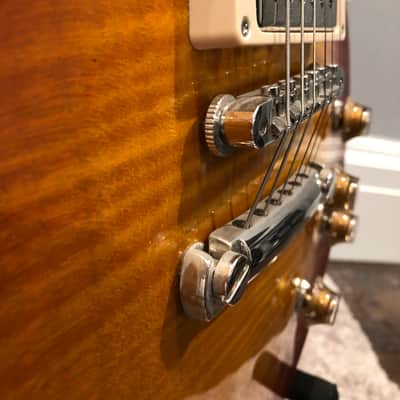 Gibson R9 Les Paul 2009  persimmon Burst ( 1 of 25 in this burst ) 50th anniversary  8.2 image 17