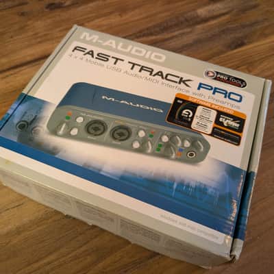 M-Audio Fast Track Pro Audio Interface Great Condition NO Issues image 2