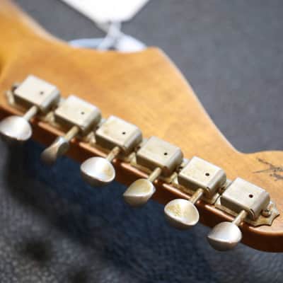 Unplayed! 2021 Fender Custom Shop GC Strat HST Journeyman Relic Aged Sherwood Green Metallic SSH + COA OHSC image 21