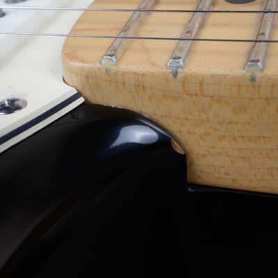 Fender Subsonic Baritone Stratocaster HSS 2000 Black 27" Scale w/ OHSC image 7