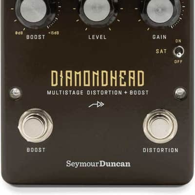 Seymour Duncan Diamondhead Multistage Distortion + Boost 2019 - Black image 1