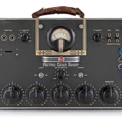 RCA Portable Mixer Amplifier OP-5 Serviced 4 channel tube amp OP5 Vintage Rare image 2