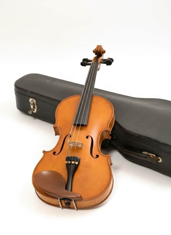 Antique violin. Bohuslav Lanter. Bohuslav Lantner 1910 - Natural Varnish image 1