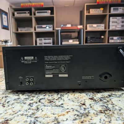 Mitsubishi DT-156 Auto Changer Double Cassette Deck - Black - USED image 6