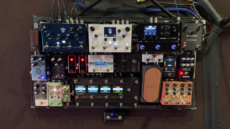 Dream rig! Full pedalboard! | Reverb