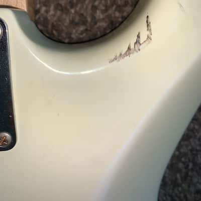 2000 Fender custom shop relic 69 Stratocaster  electric guitar made in the usa ohsc image 12