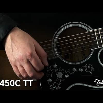 Takamine EF450C-TT NEX Acoustic Guitar Brown Sunburst image 2