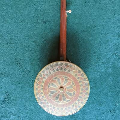 1920's John Grey and Sons London Benares Brass 5 String Banjo image 3