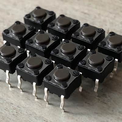 Line 6 POD XT LIVE Foot Switch Replacements - Set Of 11 - PODxt Live Internal Tactile Switches image 2