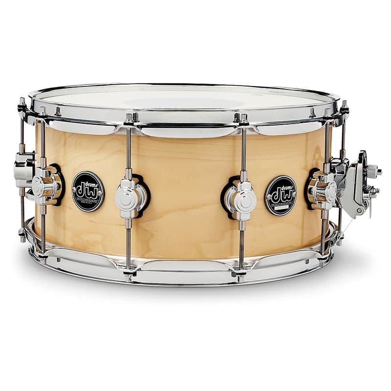 DW Performance Series Snare Drum - Regular 14 x 6.5 in. Natural Lacquer image 1