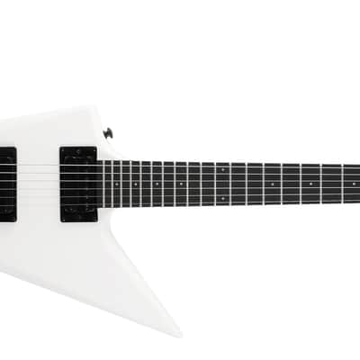 S by Solar EB4.6W – White Matte Electric Guitar image 1