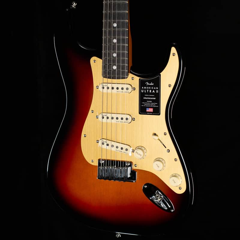 Fender American Ultra II Stratocaster Ebony Fingerboard Ultraburst (322) image 1