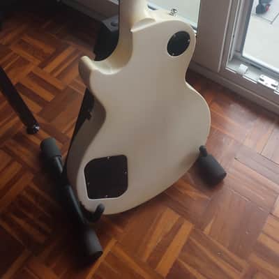 Gibson Les Paul Studio 2012 - White - Lollar Pickups (Imperial Low Wind) image 2