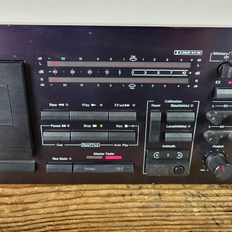 Nakamichi ZX-7 Discrete Head Cassette Deck | Reverb