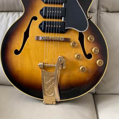 1955  Gibson ES-5 Switchmaster  Sunburst with Bigsby image 1