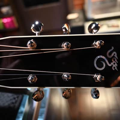 Santa Cruz OM Bearclaw Moon Spruce/Rosewood #6368 image 8