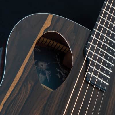 Michael Kelly Forte Exotic Ziricote Acoustic-Electric Guitar image 11