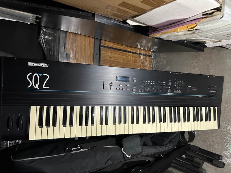 Ensoniq SQ-2 Digital Synthesizer 1990 - Black image 1