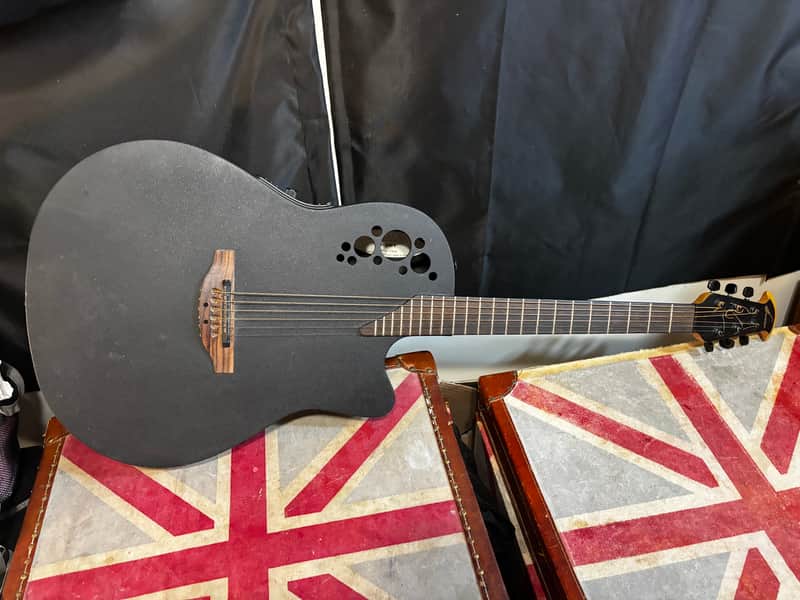 Ovation 1778TX Elite Black Acoustic Electric Guitar image 1