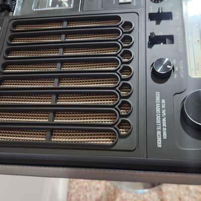 Rare Crown RX-980 Briefcase Stereo Cassette Deck Boombox RX-9800 Japan 007 image 3