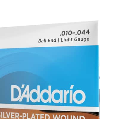 5 Sets D'Addario EJ83L Gypsy Jazz Acoustic Guitar Strings Django Ball End Light 10-44 image 4